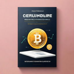 Create a book cover for a title called 'Automated Trading in Cryptocurrencies: A FinTech Approach'