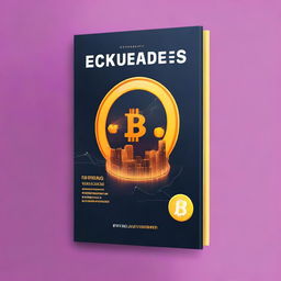 Create a book cover for a title called 'Automated Trading in Cryptocurrencies: A FinTech Approach'