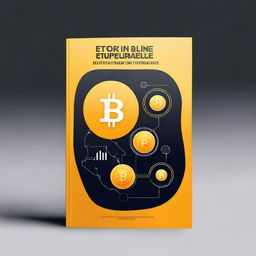 Create a book cover for a title called 'Automated Trading in Cryptocurrencies: A FinTech Approach'