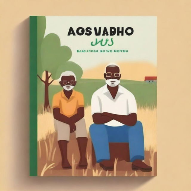 Create a book cover for 'As Lições do Vovô' by Elliana Garcia