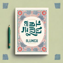 Design for a book cover with a creative and minimalist style for a historical book