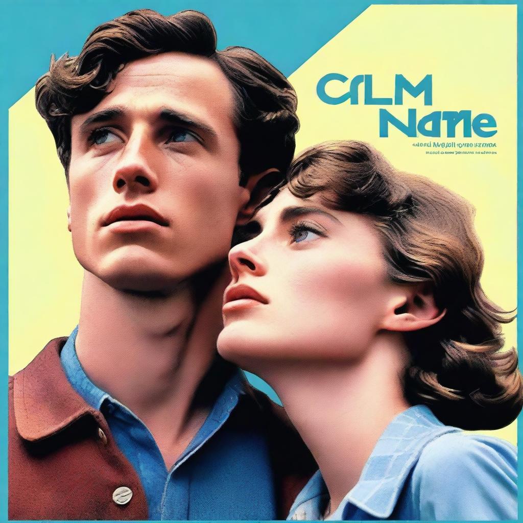 Create a cover for a nostalgic sequel of 'Call Me by Your Name'