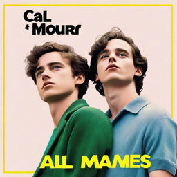 Create a cover for a nostalgic sequel of 'Call Me by Your Name'