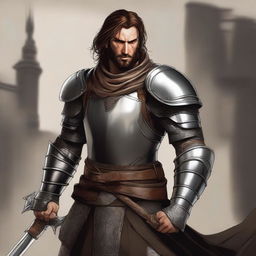 Sali al-Ul, a male human fighter with an evil demeanor