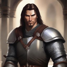 Sali al-Ul, a male human fighter with an evil demeanor