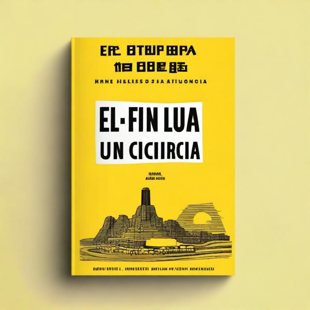 A book cover with the title 'El Fin de un Ciclo' and subtitle 'El futuro de la democracia en Bolivia' by author Renzo Abruzzese