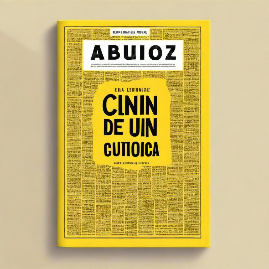 A book cover with the title 'El Fin de un Ciclo' and subtitle 'El futuro de la democracia en Bolivia' by author Renzo Abruzzese