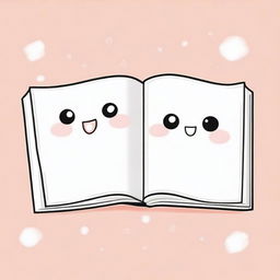 A step-by-step guide on how to draw a kawaii book