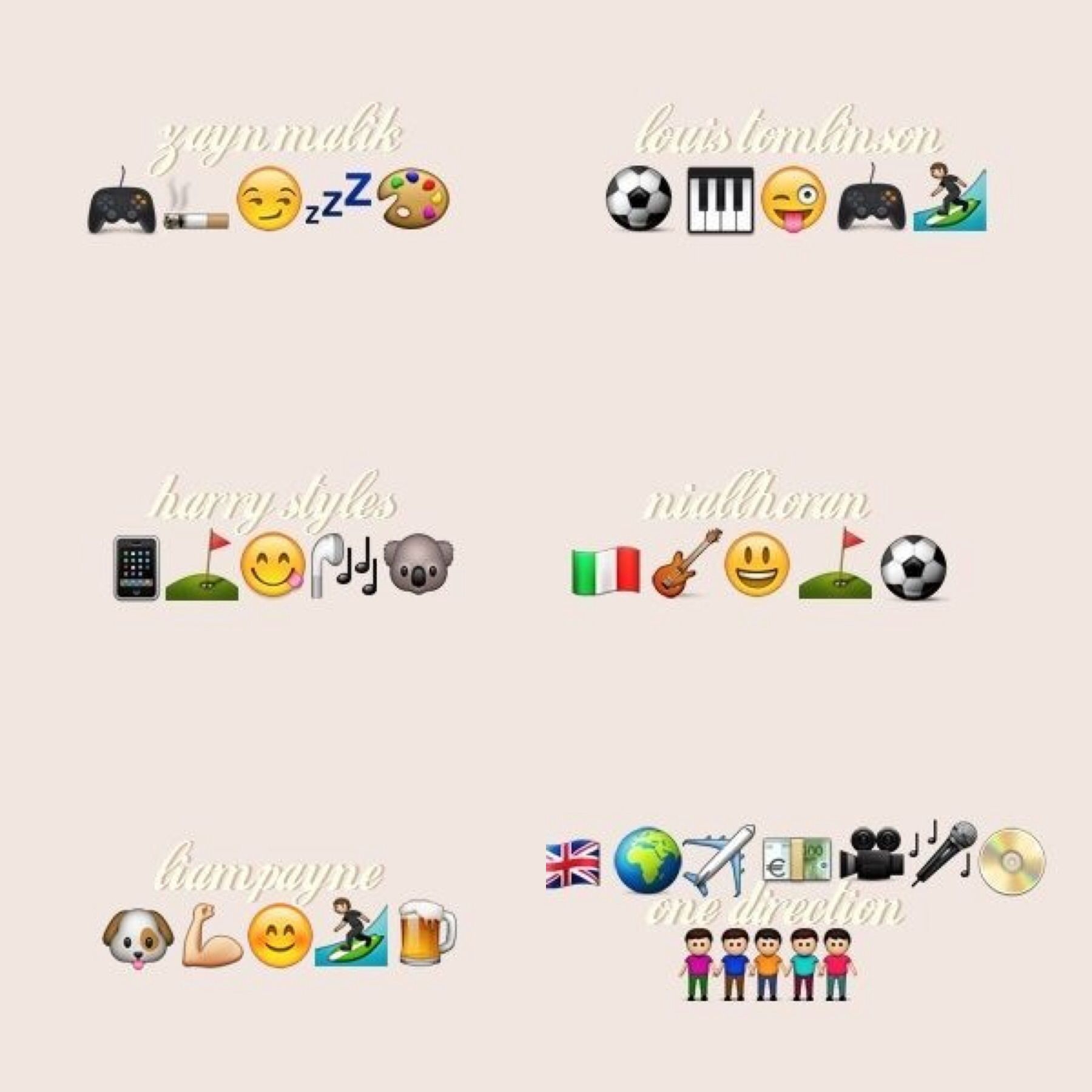 Are you a true Directioner? Test your knowledge by guessing One Direction songs based solely on emojis. See how many you can get right and show off your fandom skills!