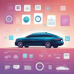 An artistic representation of intelligent data analysis for second-hand cars