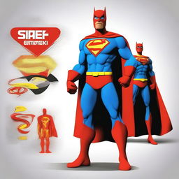 Create a superhero character inspired by a unique product