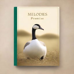 Create a book cover titled 'Melodies Promise'