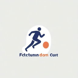 A creative logo featuring a figure in a running pose on a bed