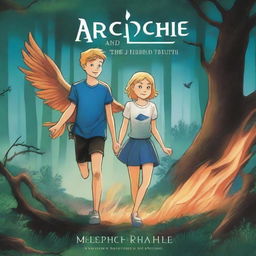 A book cover for a fantasy novel titled 'Archie and Sophie: The Hidden Truth'