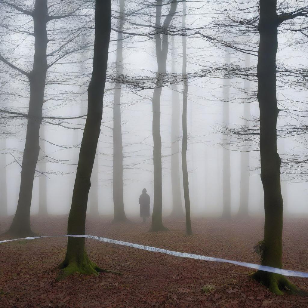 A mysterious murder scene in a forest on the hill of Brixton Hill