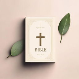 Create a book cover for the Bible