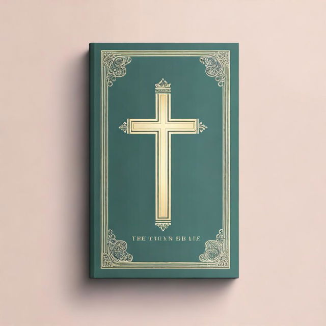 Create a book cover for the Bible