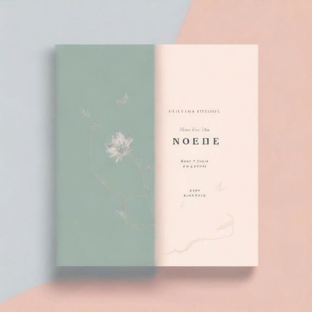 Create a cover for a poetry book titled 'Notes from the Inside'