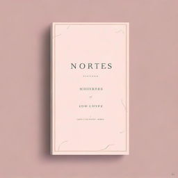 Create a cover for a poetry book titled 'Notes from the Inside'