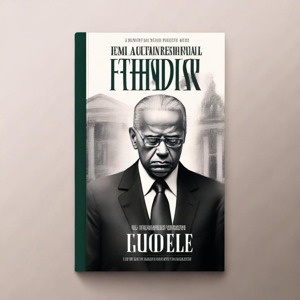 Create a book cover with the theme 'O Acidente Presidencial'