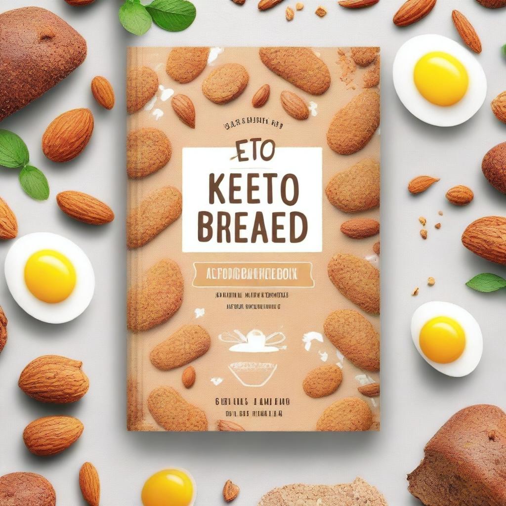 Design a captivating cover for a Keto Bread Cookbook