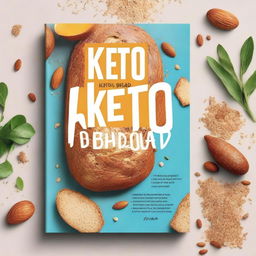 Design a captivating cover for a Keto Bread Cookbook