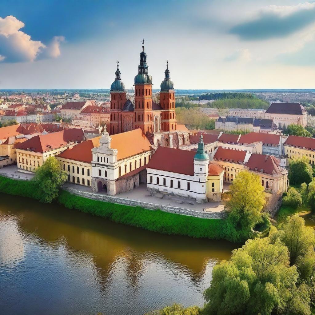 A beautiful and diverse landscape of Poland, showcasing its rich natural and cultural heritage