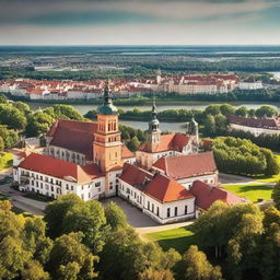 A beautiful and diverse landscape of Poland, showcasing its rich natural and cultural heritage