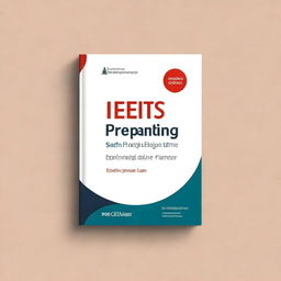 Design a book cover for an IELTS preparation guide