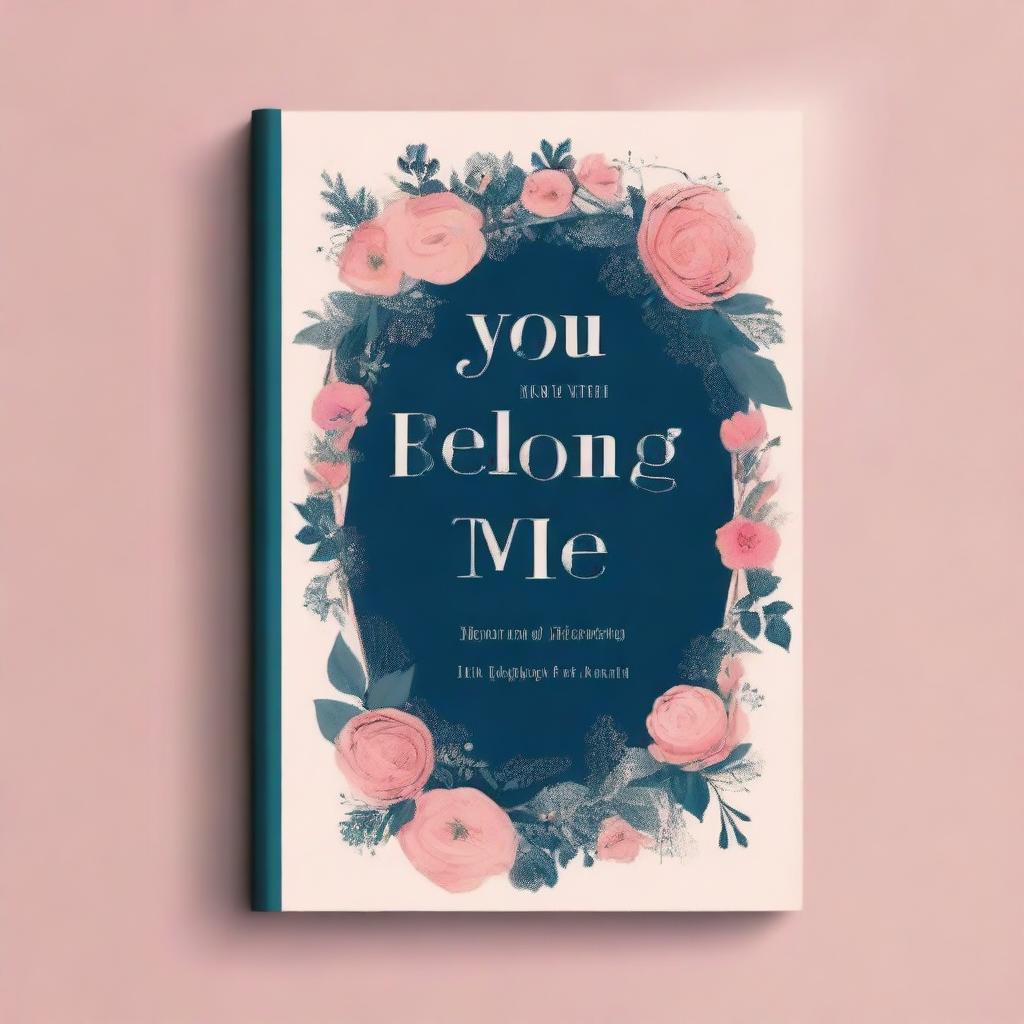 A book cover design for a novel titled 'You Belong With Me'