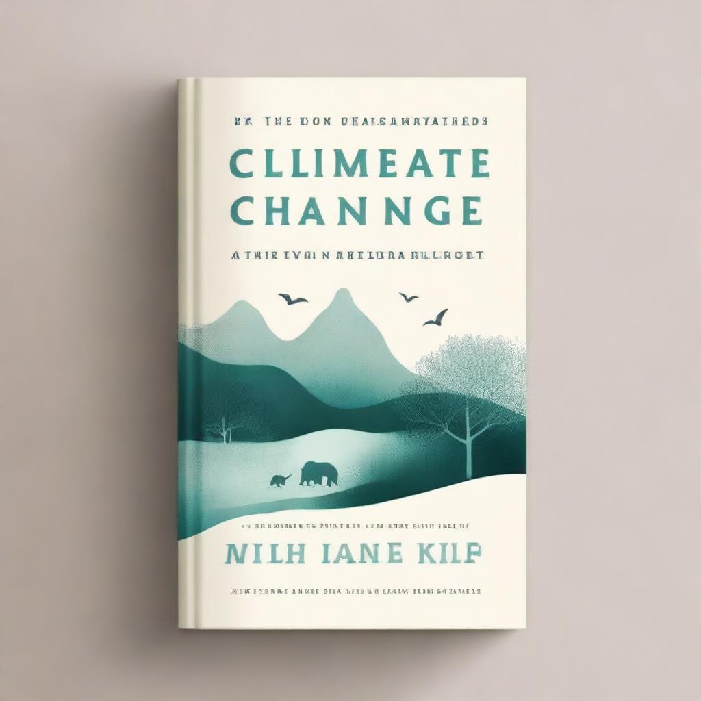 A book cover for a title about climate change and aging