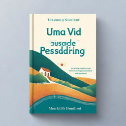 Create a book cover for an autobiography titled 'Una vida pescando' by Miguel Pena Roma, with the subtitle 'Historia de una vida feliz y complicada'