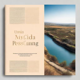 Create a book cover for an autobiography titled 'Una vida pescando' by Miguel Pena Roma, with the subtitle 'Historia de una vida feliz y complicada'