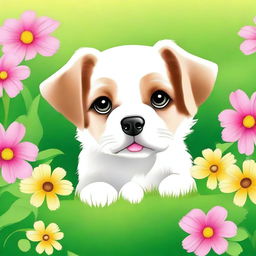 Create an image of a puppy