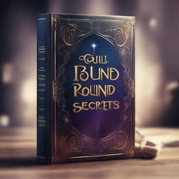 Create a book cover with the title 'Soul-Bound Secrets' written on it