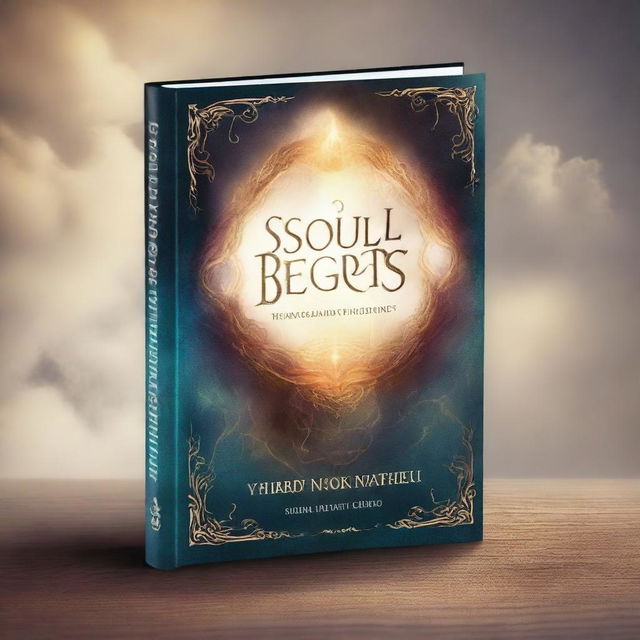 Create a book cover with the title 'Soul-Bound Secrets' written on it