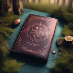 Create a captivating book cover titled 'Soul-Bound Secrets'