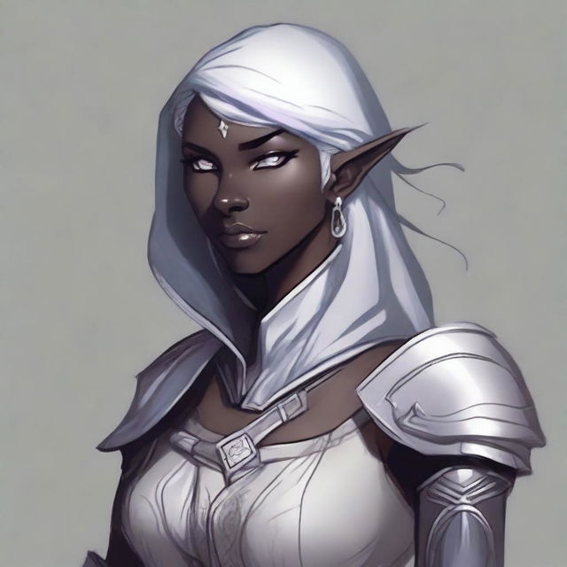 Create a detailed character design for a Dungeons & Dragons female character