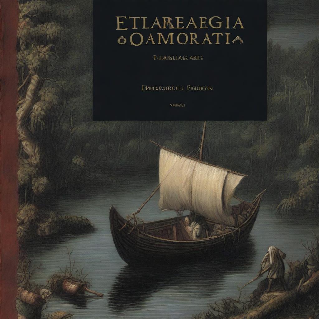 A dark black classic book cover with the title 'A Extravagância do Morto'