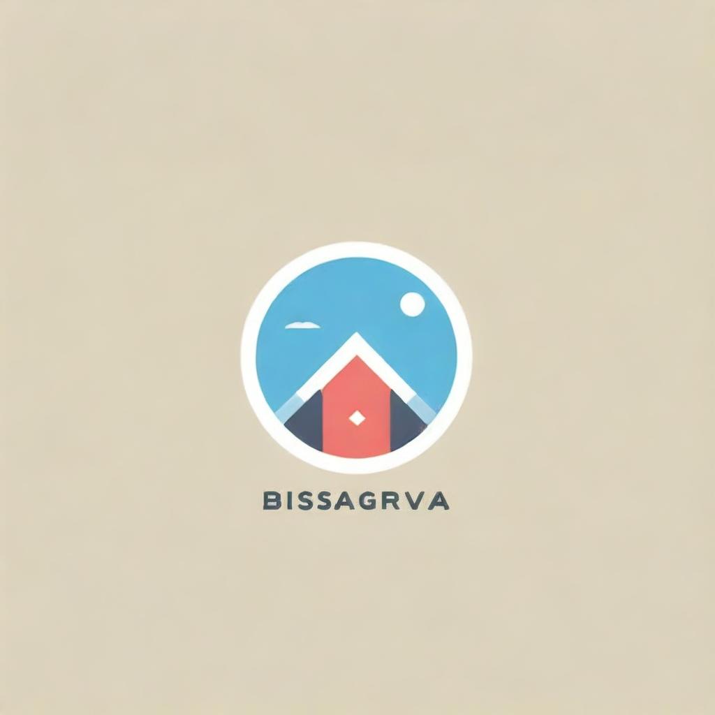 Design a logo for a digital marketing agency named 'Bisagra Creativa' which specializes in digital communication for the design, architecture, and furniture hardware sectors. The logo should reflect creativity, innovation, and professionalism.