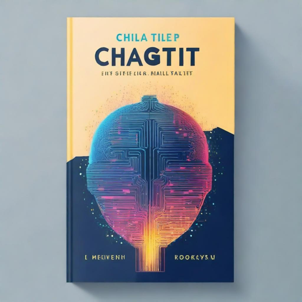 Create a high-quality book cover for an ebook about ChatGPT