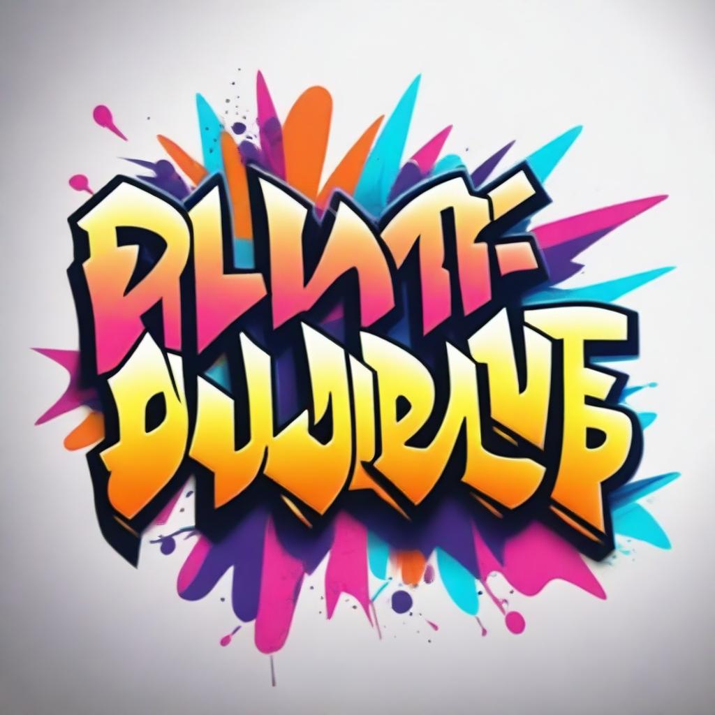 The phrase 'blame whitey' written in a hip hop style font