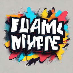 The phrase 'blame whitey' written in a hip hop style font