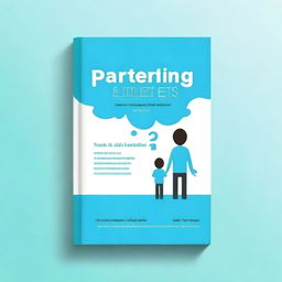 Create a minimalist and sophisticated book cover for 'Smart Parenting Secrets: 10 Keys to Unlock Your Child'