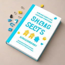 Create a minimalist and sophisticated book cover for 'Smart Parenting Secrets: 10 Keys to Unlock Your Child'