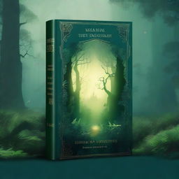 Design an intriguing book cover that captures the essence of a mysterious adventure