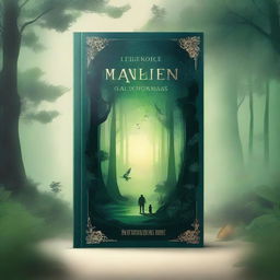 Design an intriguing book cover that captures the essence of a mysterious adventure