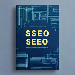 Create a sleek, modern book cover for 'Next-Level SEO: Advanced Strategies for Digital Domination