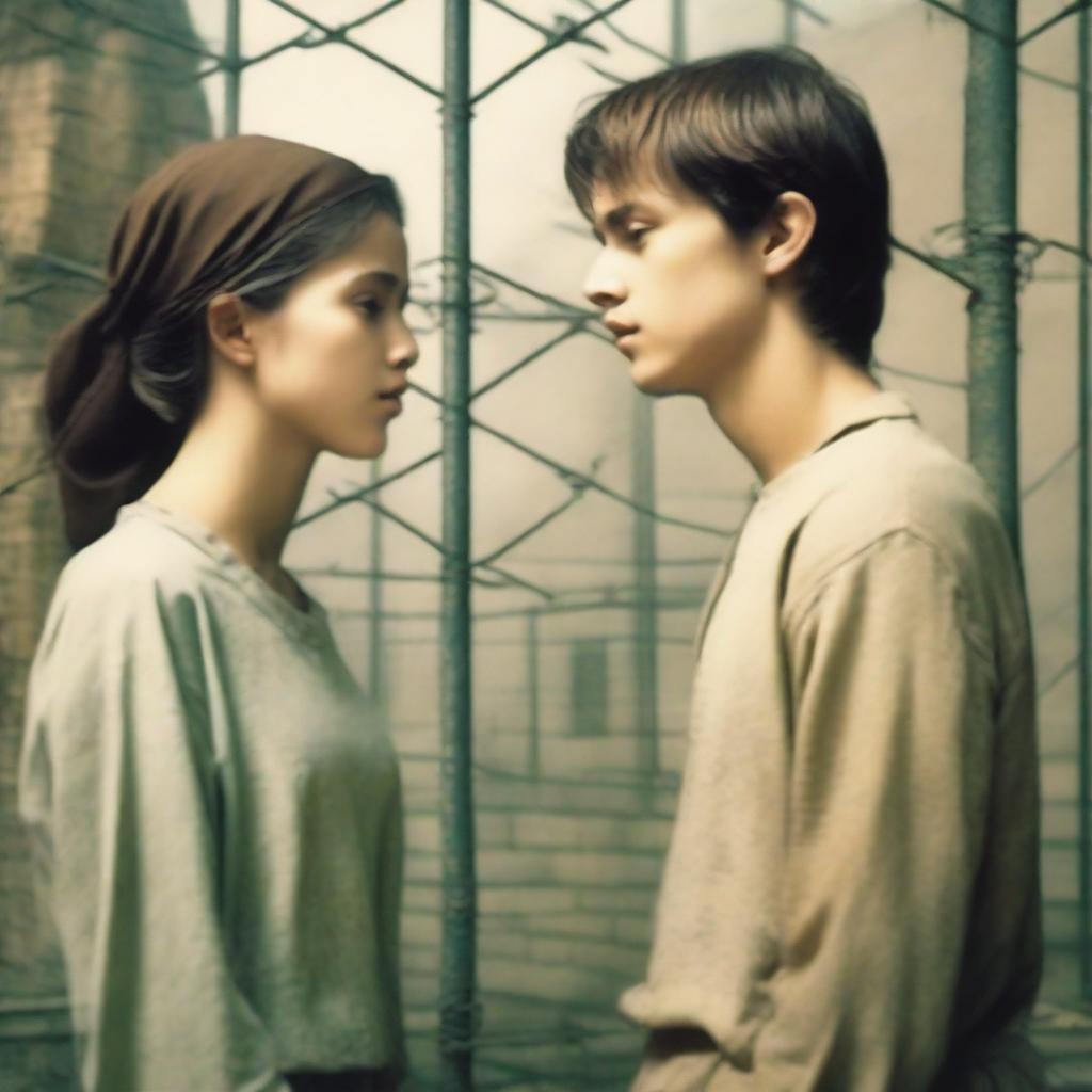 A religious young man and his friend are in a prison that is actually a paradise