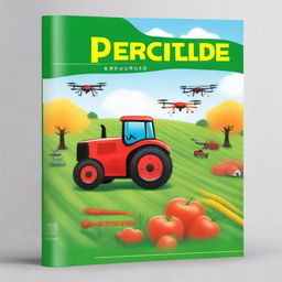 Create a book cover about pesticide use and their chemical properties